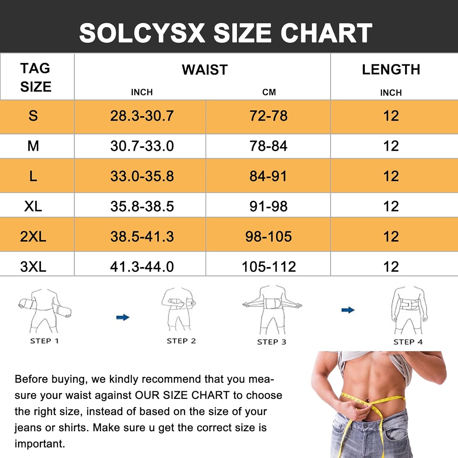 Waist Trainer for Men Lower Belly Fat Waist Sweat Belt for Belly Burner Workout Trimmer Tummy Control Shapewear (Black, X-Large)